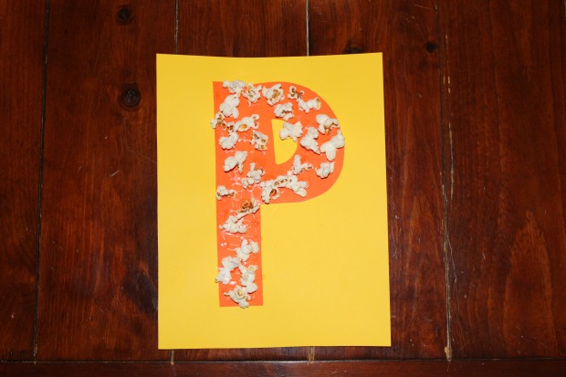 P is for Popcorn! Letter P Activities