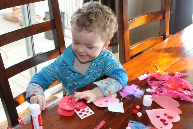 Making and Mailing Valentines