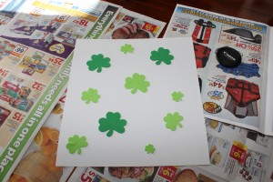 Shamrock Painting