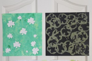 Shamrock Painting