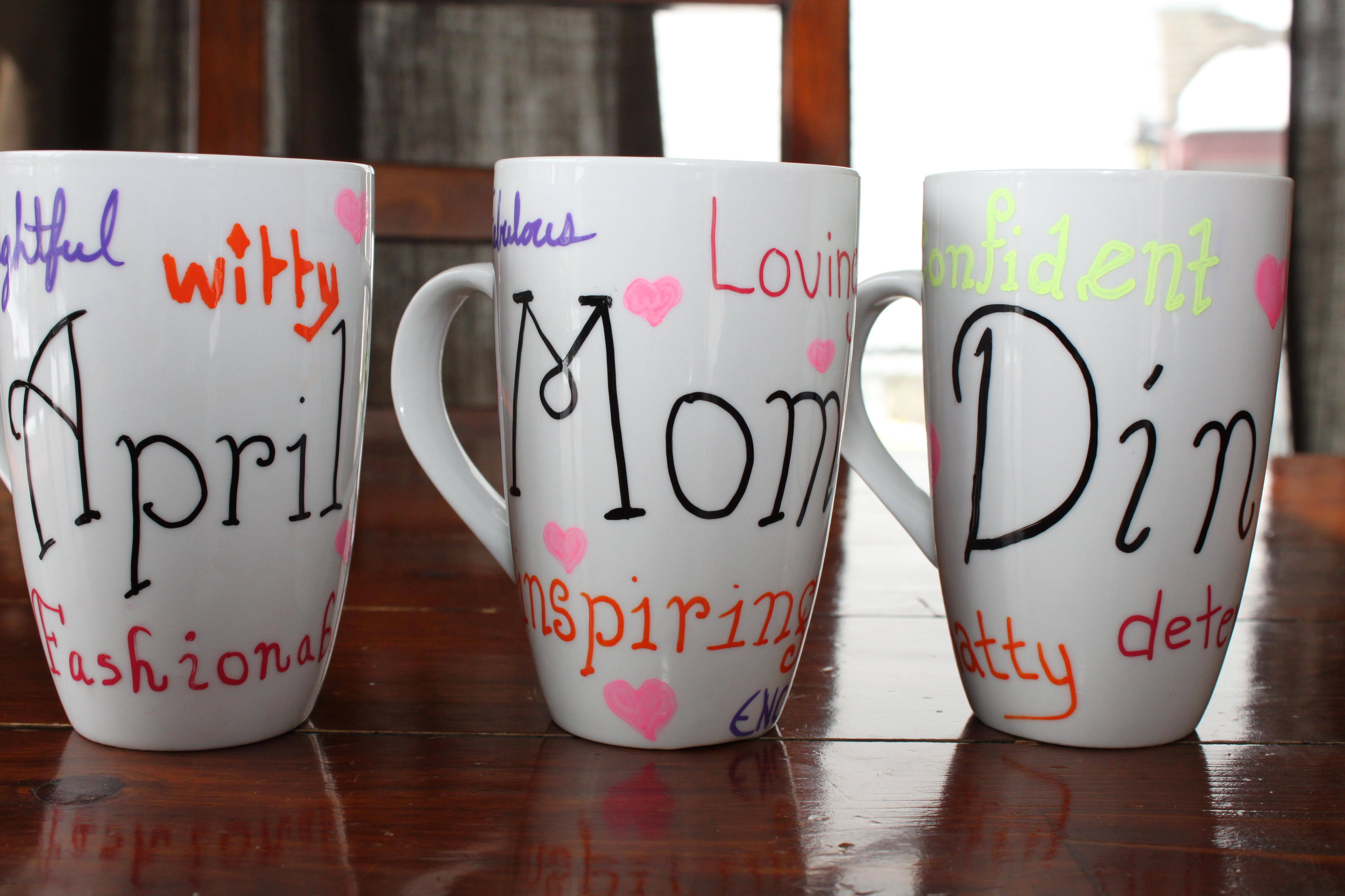 Diy Painted Mugs For Mother S Day