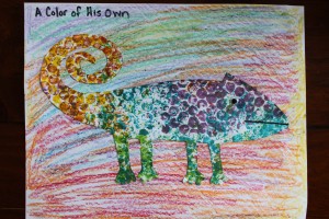 'A Color of His Own' art activity