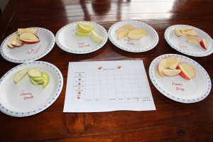 apple tasting 1