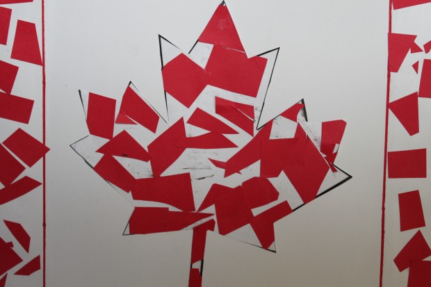 Canada Flag Mosaics