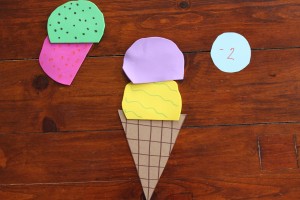 Ice Cream Scoop Math Game 18