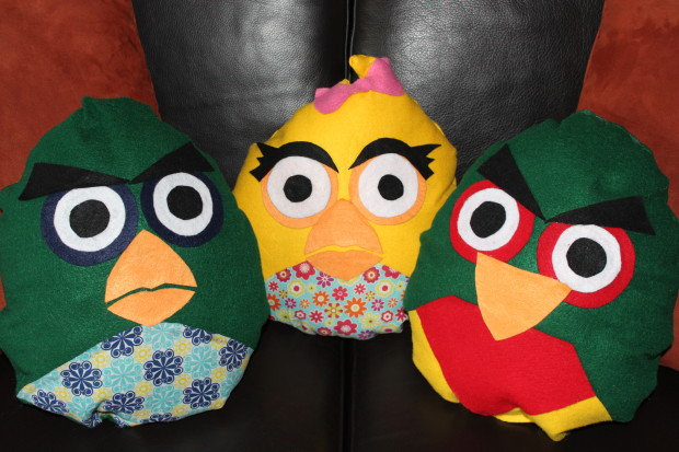Angry Birds Pillows