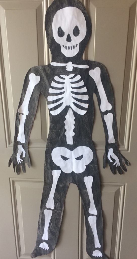 Halloween Skeleton Craft - Busy Bugs